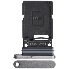 Single Sim Card Tray For Samsung Galaxy S25 FE 5G (Gray) (Premium)