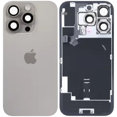 Back Glass With MagSafe Magnet, NFC & Flashlight Flex For iPhone 16 Pro (Genuine OEM)