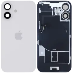 Back Glass With MagSafe Magnet, NFC & Flashlight Flex Cable For iPhone 16 (Genuine OEM)