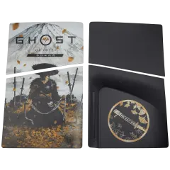 Faceplate Cover (Top & Bottom) For Sony PlayStation 5 Slim (Disc Edition) (The Soul of Mount Yotei)