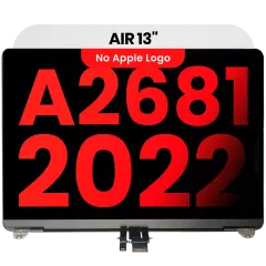 Complete LCD Display Assembly For MacBook Air 13" (A2681 / Mid 2022) (Aftermarket Plus) (Starlight)