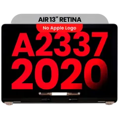 Complete LCD Display Assembly For MacBook Air 13" A2337 (2020)  (Aftermarket Plus) (Space Gray)