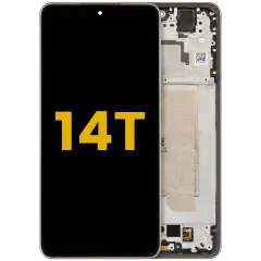 OLED Assembly With Frame For Xiaomi 14T (Refurbished) (Titan Gray)