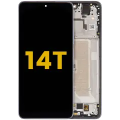 OLED Assembly With Frame For Xiaomi 14T (Refurbished) (Titan Blue)