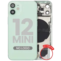 Back Housing W/ Small Parts For iPhone 12 Mini (US Version) (Aftermarket Plus) (Green)