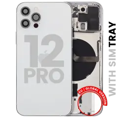 Carcasa trasera con piezas pequeñas para iPhone 12 Pro (versión UE / global) (Original usada · grado A)