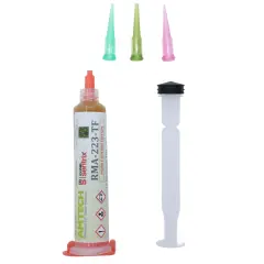 Tacky Flux Paste 10cc Syringe No-Clean (RMA-223-LF / 16400) (Amtech)