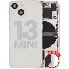 Carcasa trasera con piezas pequeñas para iPhone 13 Mini (versión EE. UU.) (Original usada · grado B)