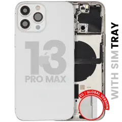 Carcasa trasera con piezas pequeñas para iPhone 13 Pro Max (versión UE / global) (Original usada · grado A)