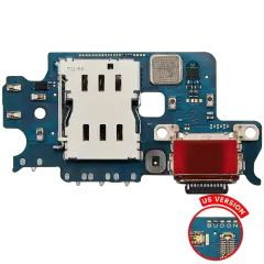 Charging Port Board With Sim Card Reader For Samsung Galaxy S23 5G (S911U) (US Version) (Premium)