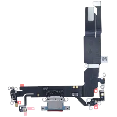 Charging Port Flex Cable With Board For iPhone 16 (EU / UK / CA) (Genuine OEM) (Teal)