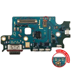 Charging Port Board With Sim Card Reader For Samsung Galaxy S22 Plus 5G (S9060)  (Dual Sim Version) (Premium)