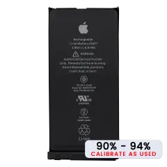 Replacement Battery for iPhone 12 Mini (Used OEM Pull: Grade C / SOH 90% to 94%)