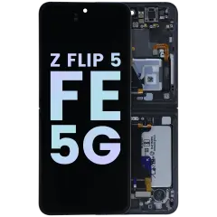Inner OLED Assembly With Frame For Samsung Galaxy Z Flip 5 5G (US & International) (Service Pack) (Gray)
