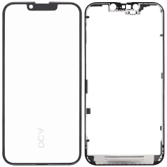 3 in 1 (Glass With OCA Pre-Installed + Frame) For iPhone 16e (OCA Master)