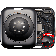 Back Cover Assembly For Watch Series 8 (45mm) (GPS Version) (Aluminum / Space Black)