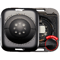 Back Cover Assembly For Watch Series 9 (45mm) (GPS Version) (Aluminum / Space Black)