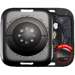 Back Cover Assembly For Watch Series 9 (45mm) (LET Version) (Aluminum / Space Black)