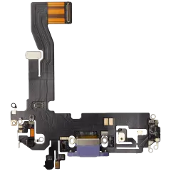 Charging Port Flex Cable For iPhone 12 (Aftermarket Plus) (Purple)