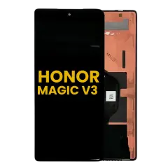 Inner OLED Assembly With Frame For Honor Magic V3 (Refurbished) (Velvet Black)