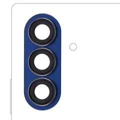Back Camera Lens With Bezel Ring For Samsung Galaxy Z Fold 7 (F966) (Blue Shadow)