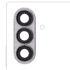 Back Camera Lens With Bezel Ring For Samsung Galaxy Z Fold 7 (F966) (Silver Shadow)