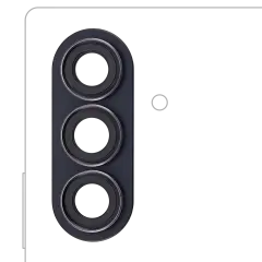 Back Camera Lens With Bezel Ring For Samsung Galaxy Z Fold 7 (F966) (Jet Black)