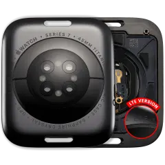 Back Cover Assembly For Watch Series 7 (45mm) (LET Version) (Titanium / Space Black)