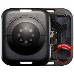 Back Cover Assembly For Watch Series 7 (45mm) (LET Version) (Stainless / Space Black)