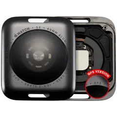 Back Cover Assembly For Watch Series SE 1st (40MM) (GPS Version) (Aluminum / Space Black)