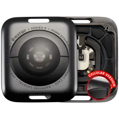 Back Cover Assembly For Watch Series 5 (40mm) (LET Version) (Stainless / Space Black)