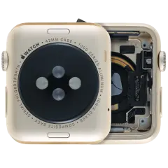 Housing Assembly For Watch Series 1 (42MM) (Used OEM Pull: Grade A) (Cellular Version) (Aluminum / Gold)