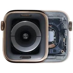 Housing Assembly Compatible For Watch Series 5 (40MM) (Used OEM Pull: Grade A) (Stainless / Gold)