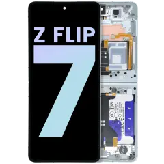 Inner OLED Assembly With Frame For Samsung Galaxy Z Flip 7 5G (US & International) (Service Pack) (Mint)