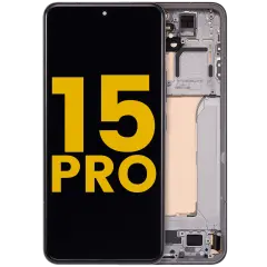 OLED Assembly With Frame For Xiaomi 15 Pro (Refurbished) (Black)
