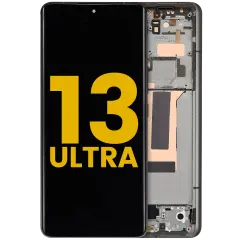 OLED Assembly With Frame For Xiaomi 13 Ultra (Refurbished) (Olive Green)