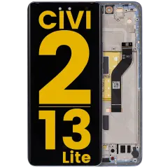 OLED Assembly With Frame For Xiaomi 13 Lite / Civi 2 (Refurbished) (Lite blue)