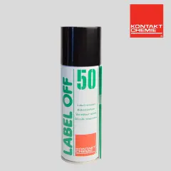 Label Off 50 Adhesive Remover Spray (200ml) Removes Labels / Sticky Residue from Electronics and Surfaces