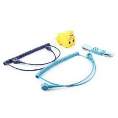 Grounding Swiss Earth Bonding Set 4 Piece for ESD Mat (ESD-Safe)