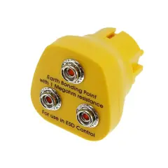 Earth Bonding Plug (3 x 10mm) Stud (ESD-Safe) (UK Version)