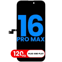 Pantalla LCD para iPhone 16 Pro Max (Compatible · AQ7 3.0) (120 Hz)