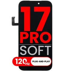 OLED Assembly For iPhone 17 Pro (Aftermarket Plus: Soft 3.0) (120HZ)