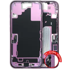 Chasis con flex de carga y piezas pequeñas para iPhone 16 (versión UE / global) (Original usada · grado C)