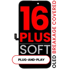 Pantalla OLED para iPhone 16 Plus (Compatible Pro · XO7 3.0 Soft)