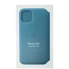 Leather Folio Case for iPhone 11 Pro (OEM Grade New) (Peacock)