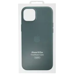 Finewoven Case with MagSafe For iPhone 15 Plus (OEM Grade New) (Green)