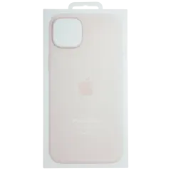 Silicone Case with MagSafe For iPhone 15 Plus (OEM Grade New) (Light Pink)
