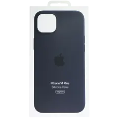 Silicon Case with MagSafe For iPhone 14 Plus (OEM Grade New) (Midnight)