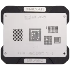 M.Y Board Transfer Reballing Stencil (A11) & Middle Layer Frame Reballing Platform For iPhone 8 / 8 Plus / X (M.Y)