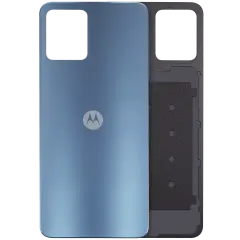 Back Cover Glass For Motorola Moto G23 (XT2333 / 2023) (Premium) ((Steel Blue)